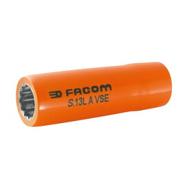 FACOM社 絶縁ロングソケット 12ポイント 1/2インチ 17mm S.17LAVSE 1点