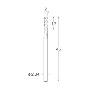 ���{�����@�B�H�� �c�C�X�g�h����(�X�`�[���|)�n�a(mm):2.0�V�����N�a(mm):2.34 T2020 5�{