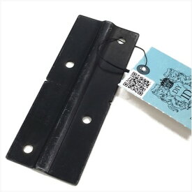 DIY-ID タイプレート X2幅 黒亜鉛色 82X90 ID-015 アングル　金折・補強金物　ツーバイ