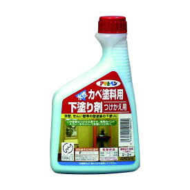 アサヒペン 水性カベ塗料用下塗り剤つけかえ用 480ml ライトブルー 1点