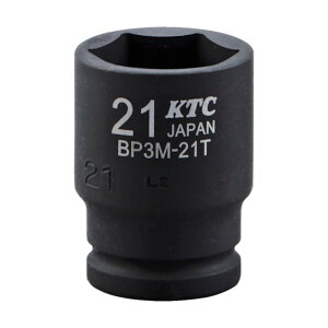 KTC 9.5sq. �C���p�N�g�����`�p�\�P�b�g(�Z�~�f�B�[�v����) 21mm BP3M-21T