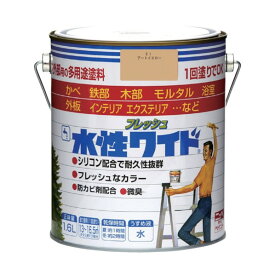ニッペホーム 水性フレッシュワイド 1.6L アートイエロー 61