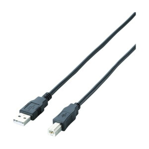 �G���R�� EURoHS�w�ߏ��� �G�RUSB2.0�P�[�u�� 3m �u���b�N U2C-JB30BK 1