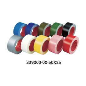 マクセル カラー布粘着テープ25mm ホワイト 339000-WH-20-25X25 1点
