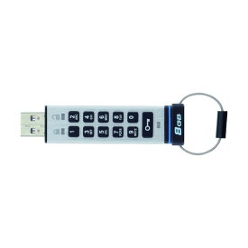 エレコム エレコム　セキュリティUSBメモリ　10Key付　USB3．0　8GB 15 x 39 x 130 mm HUD-PUTK308GA1