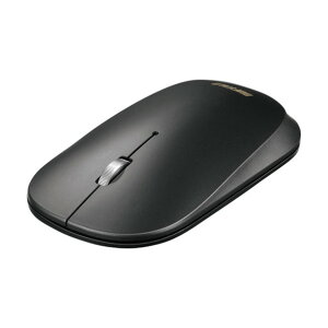 バッファロー 薄型 3ボタン Bluetooth BlueLEDマウス ノーマル ブラック BSMBB330NBK 1点