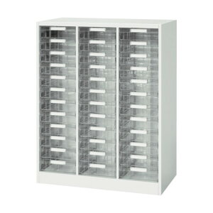 ダイシン工業 壁面収納庫A4レターケース型下置き専用W800ホワイト V840-11PDA 1