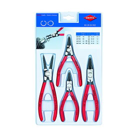 クニペックス KNIPEX 002003V02 4本組 スナップリングプライヤー 1S