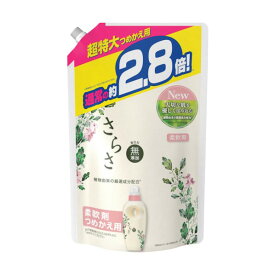 P&Gジャパン合同会社 さらさ 柔軟剤 詰め替え 超特大 1250mL 645508 1点