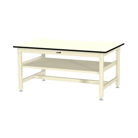 ※法人専用品※山金工業 ワークテーブル 800シリーズ 固定式 H740 アイボリー SVR-1590S2-II 1台