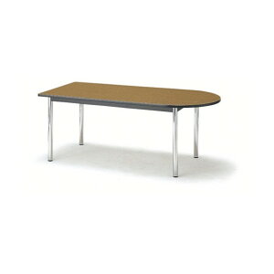 ���@�l��p�i������H�� �~�[�e�B���O�e�[�u�� ���ȉ~�^ 1800X900 �z���C�g TC-1890U WH 1�_