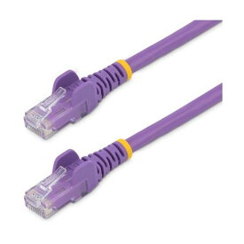 STARTEC.COM社 カテゴリ6 LANケーブル/3m/パープル/RJ45コネクター/ツメ折れ防止機構付/CAT6 N6PATC3MPL 1本