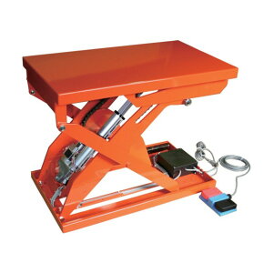 �g���X�R �e�[�u�����t�g 100kg �{���^�C�v �d��B�˂��� 100V 400×500mm HDL-L1045RT-12 1�_