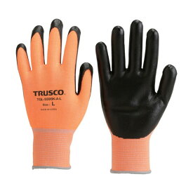 トラスコ(TRUSCO) 耐切創手袋 レベル2 蛍光オレンジ M TGL-5995DK-A-M 1点