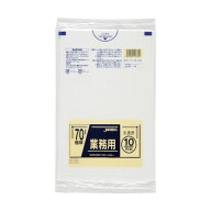 ジャパックス 業務用ポリ袋 70l半透明0.050 P-79 10枚