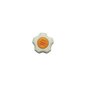 三星 フィットノブM10本体/白キャップ/橙(5個入り) FIT-W-M10-O-5P 5個