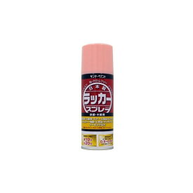 サンデーペイント ラッカースプレーJ 300ml ピンク 1点