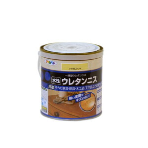 アサヒペン 水性ウレタンニス 0.7L ツヤ消しクリヤ 447562 1点