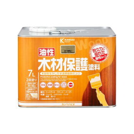 カンペハピオ 油性木材保護塗料（木目を活かした半透明着色仕上）屋外木部専用塗料 防虫、防腐、防カビ 238×238×174 とうめい 00247644001070 1缶