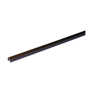光モール アルミチャンネルACB 10×10×1×1000(mm) ブロンズ NO.1222 1本