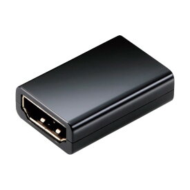 エレコム HDMI延長アダプター ストレート スリムタイプ ブラック AD-HDAASS01BK 1点