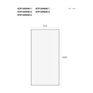  |J{[h  1820 x 910 x 4 mm KTP1894W-1 1