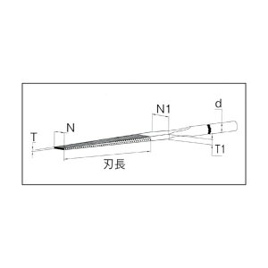 �g���X�R(TRUSCO) �_�C�������h�e�[�p�[���X��N4�D05XT0�D35��600 207 x 30 x 4 mm TDHM4-600 1�_