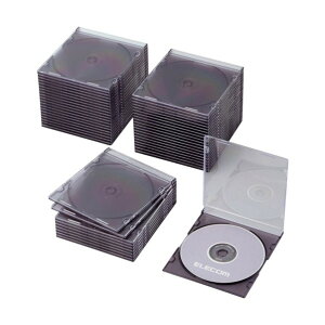 �G���R�� �y�@�l��p�i�zCD�EDVD�EBlu-ray�X�����v���P�[�X1�����[�u���b�N50���� CCD-JSCS50CBK 50��