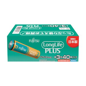 FDK �A���J�����d�r�P3 Long Life Plus 40�p�b�N LR6LP(40S) 1�_