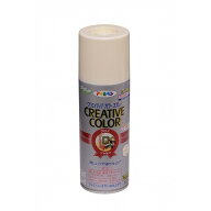 アサヒペン クリエイティブカラースプレー 420ml 81アイボリー 1点