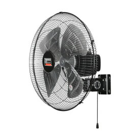 TRUSCO 全閉式工場扇 ジェネラルファン 壁掛けタイプ アルミハネ ブラック TFBA-45W-BK 1台