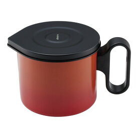 mannen(万年) エムデザイン オイルポットミニ 0．8L オレンジ オレンジ LMD-11 1個