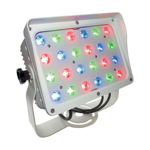 gCg LED RGBJ[ ȈՃRg[[t Ǝˊp30°{fB FLOOD24ZF30W-C 1_
