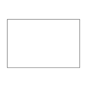 土牛 ビューボードホワイトD‐1W用プレート(無地) 100x140mm 4123 1