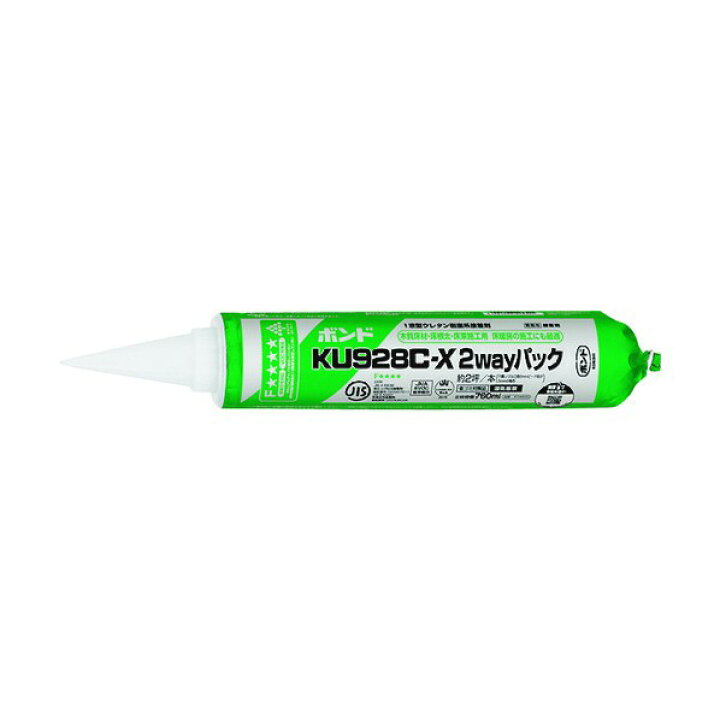 楽天市場】コニシ ボンドKU928C-X 2wayパック 760ml 760ml #04830 1点 