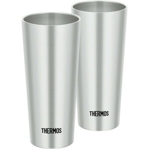 サーモス 真空断熱タンブラー ステンレス(S) 400ml JDI-400P 2個