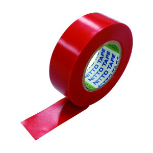 日東 脱鉛タイプビニールテープNo.21S 25mm×20m 赤 21-25R 8巻