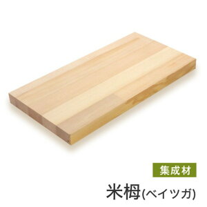 マルトク 米栂(ベイツガ)集成材(サイズ:36×700×1000mm) 36×700×1000mm s010 1枚