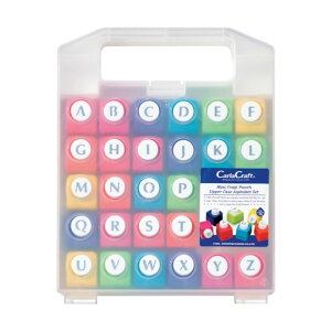 �J�[�������� �N���t�g�p���` �~�j�T�C�Y�Z�b�g �A���t�@�x�b�g�啶�� CN12-A 1�_