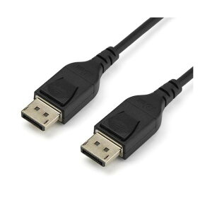 STARTEC.COM社 DisplayPort 1.4ケーブル/2m /8K60Hz /VESA認証/ブラック DP14MM2M 1本