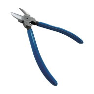 フジ矢 プラスチックニッパ(ラウンド刃・バネ付) 150mm FPN-150RS 1点