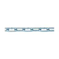 ニッサチェイン 鉄ユニクロ溶接リンクチェイン5．5mm×30m IW2055 1