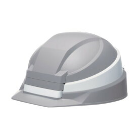 DICプラスチック 折りたたみヘルメットIZANO2 グレー/ホワイトライン IZANO2 1個