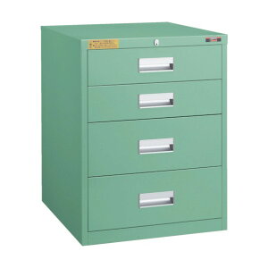 トラスコ(TRUSCO) LVE型キャビネット500X550XH650引出4段 LVE-653