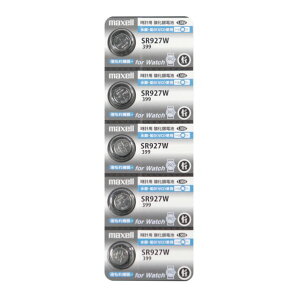 maxell maxell�_���△����d�r SR927W 5�� ���d�r:���a9.5x����2.73mm �V���o�[ SR927W 1B5LP B 1�V�[�g