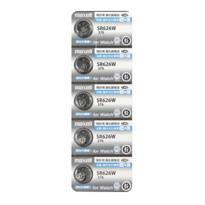 maxell maxell�_���△����d�r SR626W 5�� ���d�r:���a6.8x����2.6mm �V���o�[ SR626W 1B5LP B 1�V�[�g