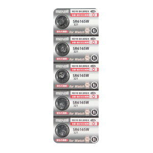 maxell maxell�_���△����d�r SR616SW 5�� ���d�r:���a6.8x����1.65mm �V���o�[ SR616SW 1B5LP B 1�V�[�g