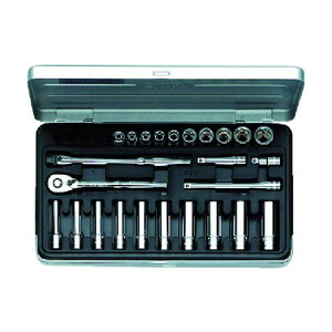 KTC 6.3sq.�\�P�b�g�����`�Z�b�g TB2X20 �����p6.35mm 6�p 25�_