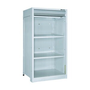トラスコ(TRUSCO) 軽中量棚150型 シャッター付棚900×300×H1200 4段 TLA43K-24MC