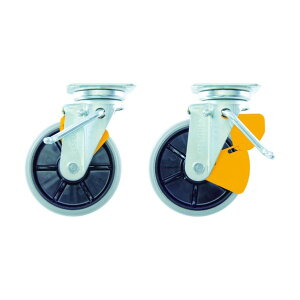 TRUSCO �v���X���i�C�����z�C�[���E���^���L���X�^�[ ���� �E�u���[�L�T�C���v���[�g150�� 295×405×255MM TWUJB-150RSP 1��